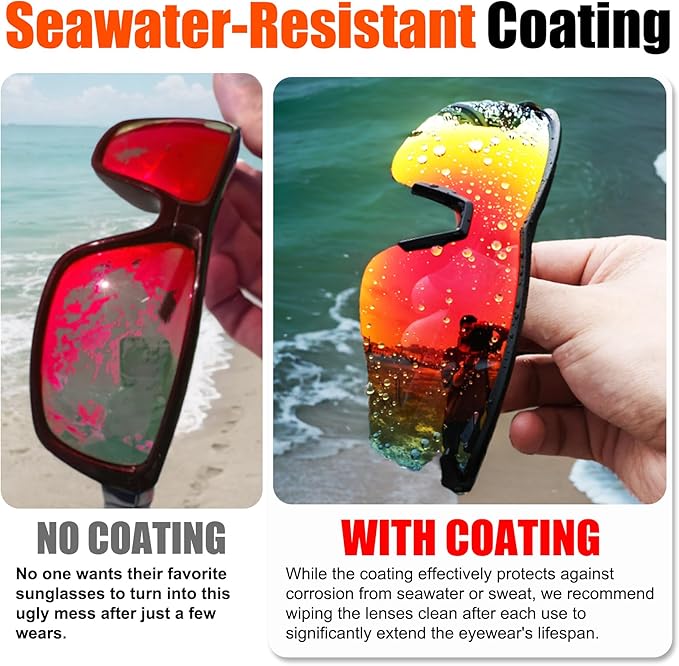Polarized Sports Sunglasses for Men Women,Wrap Around Sun Glasses for Running Cycling Baseball Fishing Golf Hiking