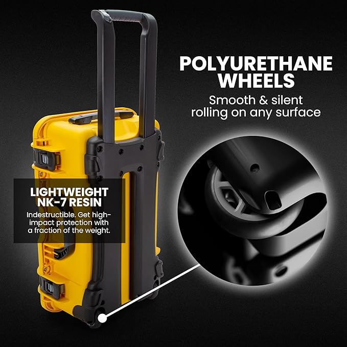 NANUK Wheeled Series 935 Lightweight NK-7 Resin Waterproof Protective Case
