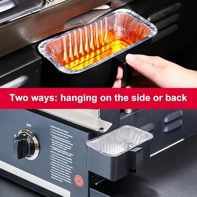 Uniflasy Grease Catcher Drip Cup for Blackstone Griddle 17, 22, 28, 30, 36 inch, 20 Pack Grease Cup Liners, Grease Tray Cup Accessories for Blackstone Flat Top Grill, Disposable Foil Drip Pan