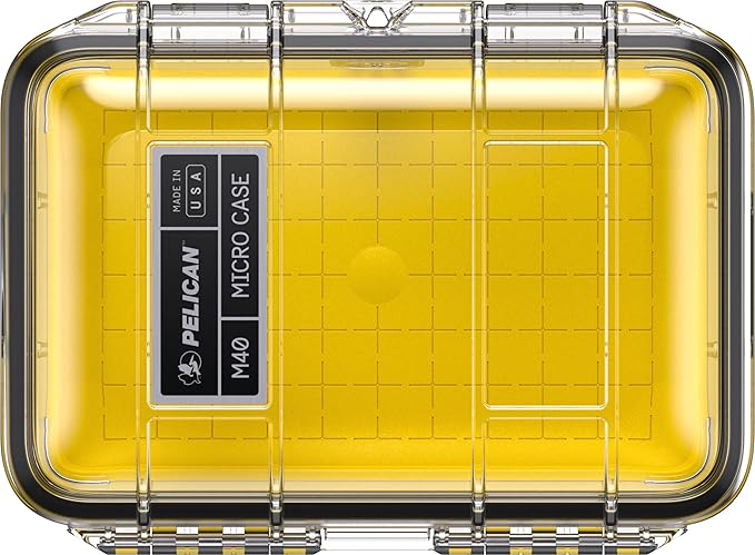 Pelican M40 Micro Case (Yellow/Clear)