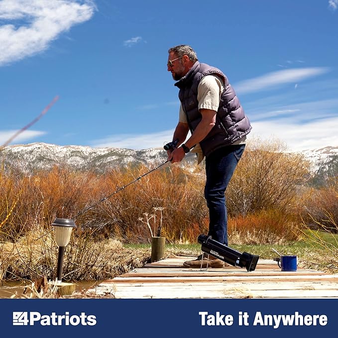 4Patriots Sun Kettle: Portable Solar Water Heater For Hunting & Emergencies - 16.9 oz Capacity