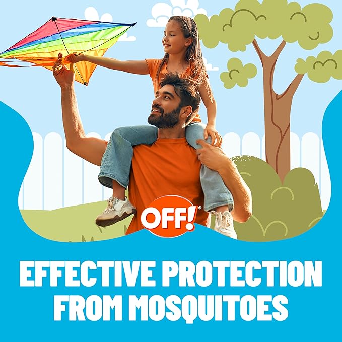 OFF! Insect Repellent Lotion for Adults & Kids, Fragrance-Free Bug Repellent for Everyday Protection from Mosquitoes and Ticks, 3.8 oz