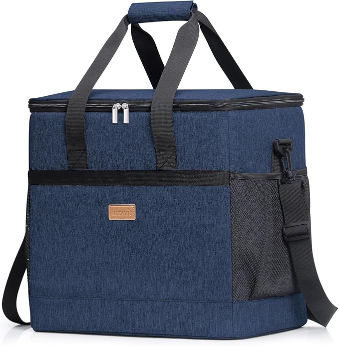 Lifewit Cooler Bag 30/50/60 Cans Collapsible and Insulated Large Lunch Bag Leakproof Soft Cooler Portable Tote for Camping/BBQ/Family Outdoor Activities