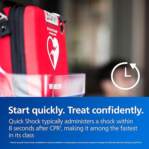 Philips HeartStart OnSite AED Defibrillator, Value Package M5066A-C02VPB