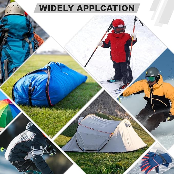 8 Pieces 7.87 x 5.9 inch Nylon Repair Patches Nylon Fabric Patch Self-Adhesive Nylon Repair Tape Waterproof Lightweight Outdoor Gear Repair Patch Kit for Down Jacket Clothing Tent Bag (Orange)