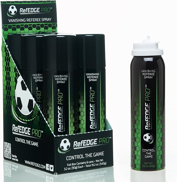 6-Pack - RefEDGE PRO Vanishing Referee Spray 3.2 oz