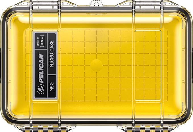 Pelican M50 Micro Case (Yellow/Clear)