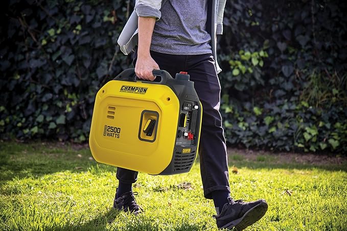 Champion Power Equipment 2500-Watt Ultralight Portable Inverter Generator with Quiet Technology and CO Shield