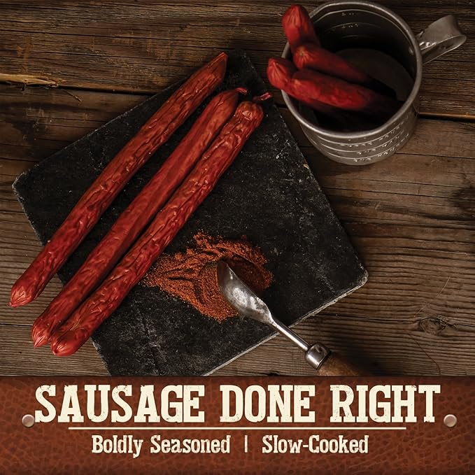 Cattleman's Cut Old Fashioned Smoked Sausages, 12 Ounce (Pack of 4)