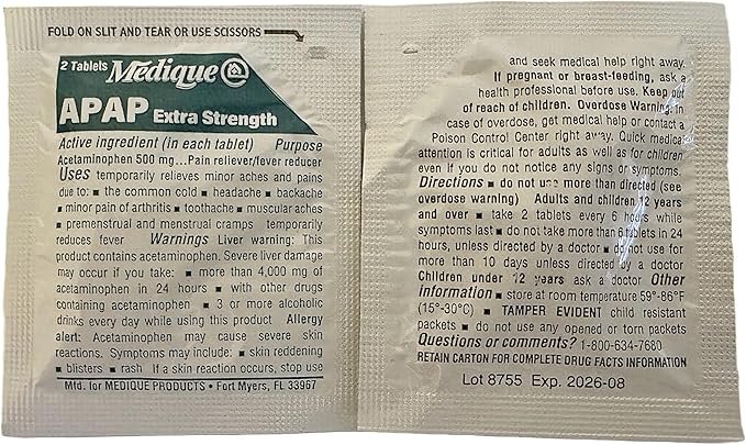 Pac-Kit Trailblazer 1 Outdoor First Aid Kit for Hiking, Camping and Outdoor Travel, 65 Pieces