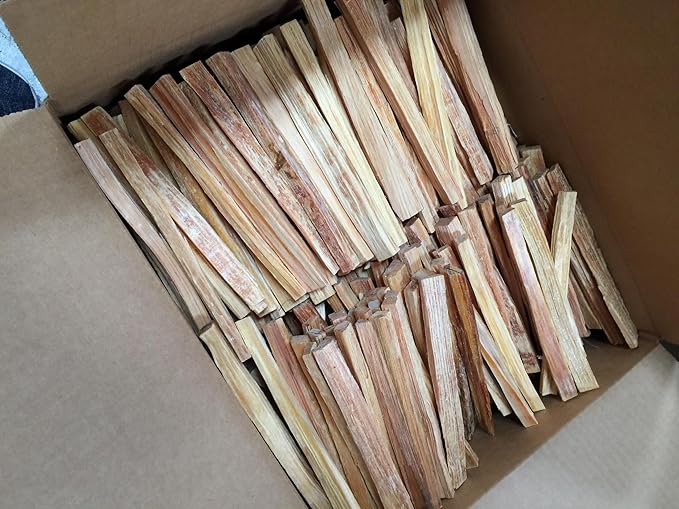 EasyGoProducts Eco-Stix Fatwood Fire Starter Kindling Firewood Sticks - 100% Organic - Firestarter for Wood Stoves, Fireplaces, Campfires, Bonfires - 10 Pounds