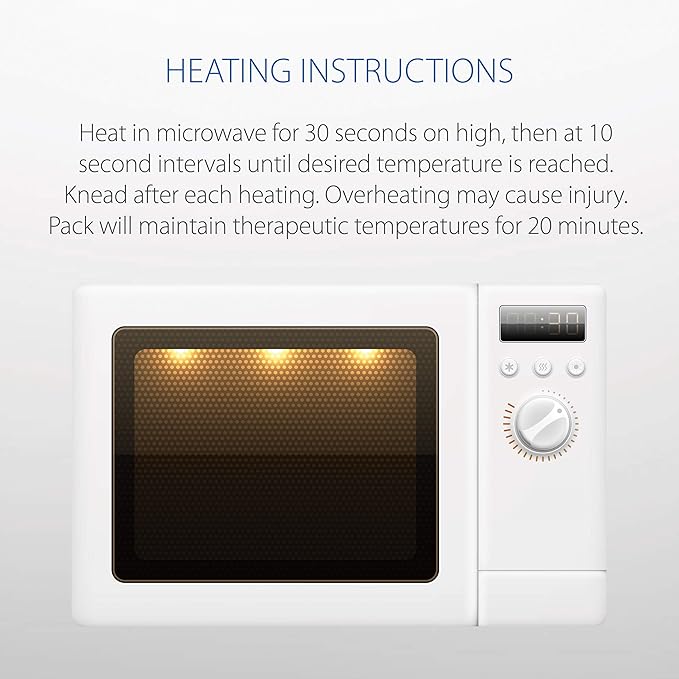 Core Products MicroBeads Moist Heat Therapy Pack - Cervical 5" X 25"