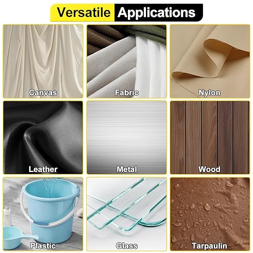 Tent Repair Tape RV Awning Repair Tape, Tent Repair Kit Waterproof Tenacious Adhesive Tape for Fabric, Awning, RV Roof, Tarp, Tent, Sail and Boat Cover (Black, 5inch×25FT)