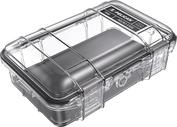 Pelican M50 Micro Case (Black/Clear)