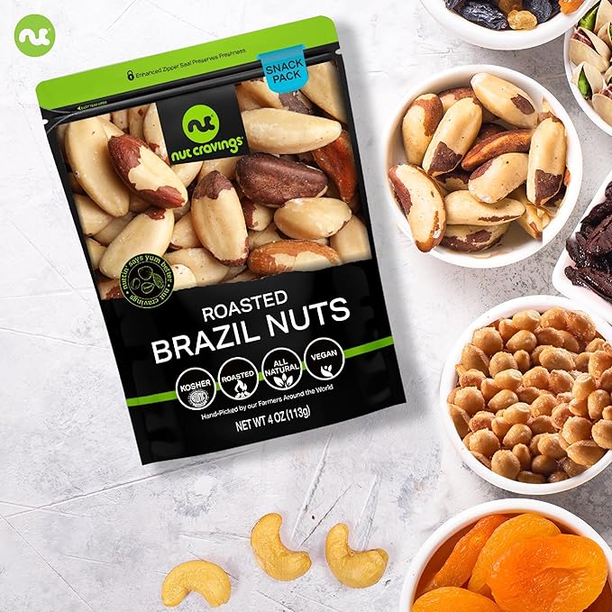 NUT CRAVINGS - Diwali Sweets Hamper Dried Fruit & Mixed Nuts Basket in Green Box (6 Assortments of 4 oz, 1.5 lb) Food Arrangement, Healthy Snack Care Package, Food Assortments