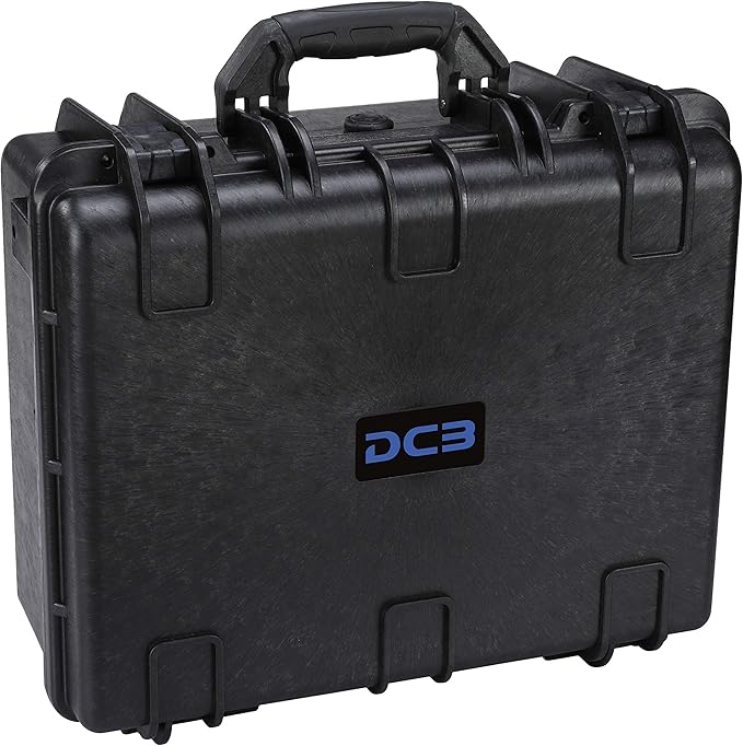 DCB Cases - Element 4795F | 19 x 16 x 9 Ext Dim | IP67 Waterproof | Pluck Foam Insert | Rubberized Grips | Resin-Reinforced Injection Molded Plastic | 4 Latch Lid Close