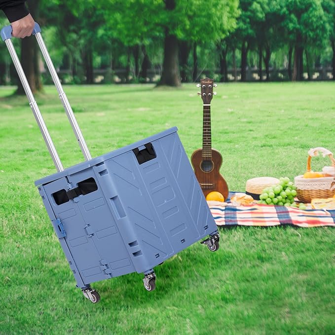 Cooler Bag Wheeled,Large Insulated Rolling Cooler Collapsible Leakproof Portable Hard Framed Ice Packs for Camping Picnic Beach Travel