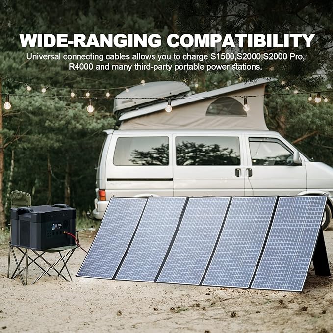 ALLPOWERS 21W 60W 100W 140W 200W 400W 600W Portable Solar Panel (SP037-400W)