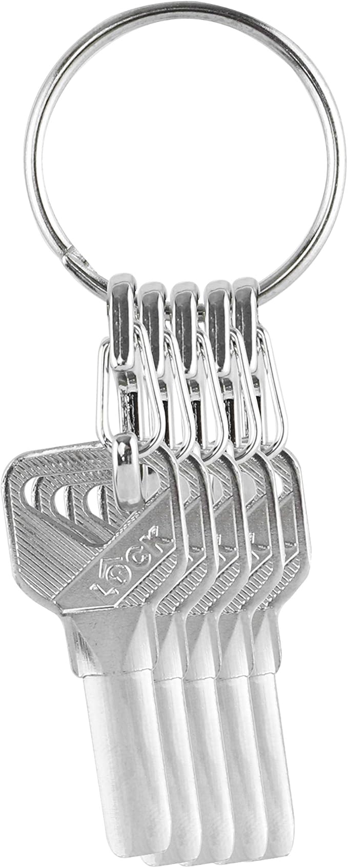 SWATOM Small Mini Carabiner Clip Tiny Spring Snap Hook Keychains Micro Carabiners for Paracord EDC Alloy Key Rings Outdoor Hiking Fishing Camping Backpack Accessories