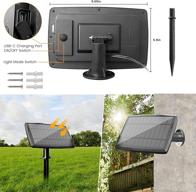 100FT Solar String Lights Outdoor Waterproof, Solar Patio Lights with Remote Control & 30+2 Dimmable ST38 Edison Bulbs Shatterproof,Solar Powered String Lights for Outside Garden Backyard