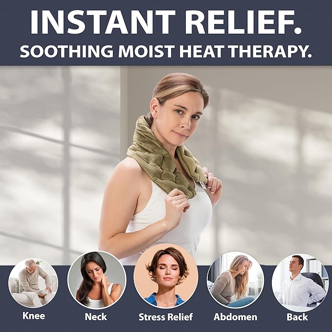 Core Products MicroBeads Moist Heat Therapy Pack - Cervical 5" X 25"