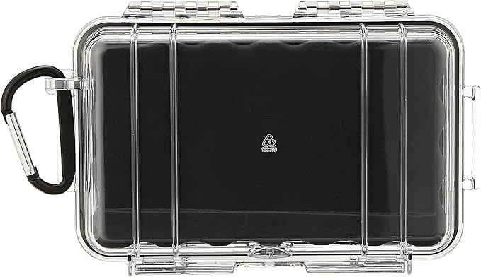 Pelican 1040 Micro Case (Black/Clear)