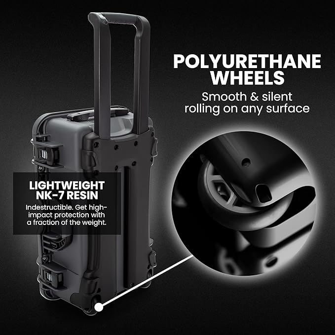 NANUK Wheeled Series 935 Lightweight NK-7 Resin Waterproof Protective Case