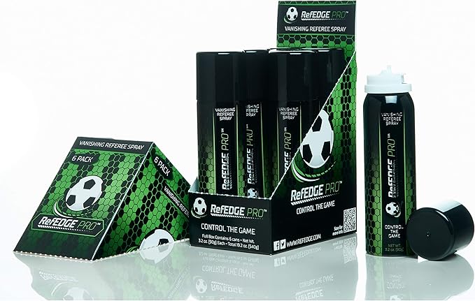 6-Pack - RefEDGE PRO Vanishing Referee Spray 3.2 oz