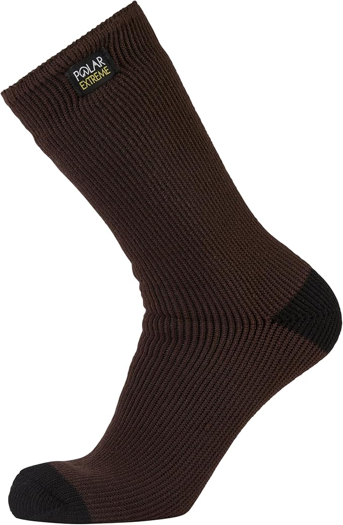 Thermal Hiking Socks – Cushioned, Insulated, Warm para Boots, Men & Women, One Size Fits Most 6-12, 2-Pack
