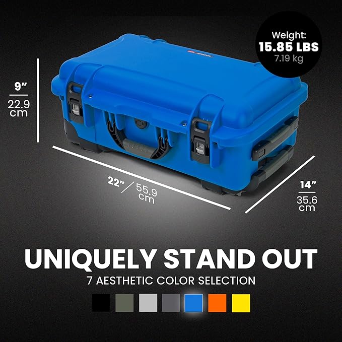NANUK Wheeled Series 935 Lightweight NK-7 Resin Waterproof Protective Case