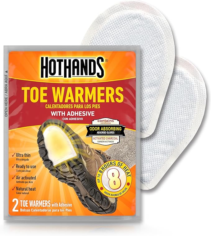 HotHands Toe, Hand, & Body Warmer Variety Pack - Long Lasting Safe Natural Odorless Air Activated Warmers