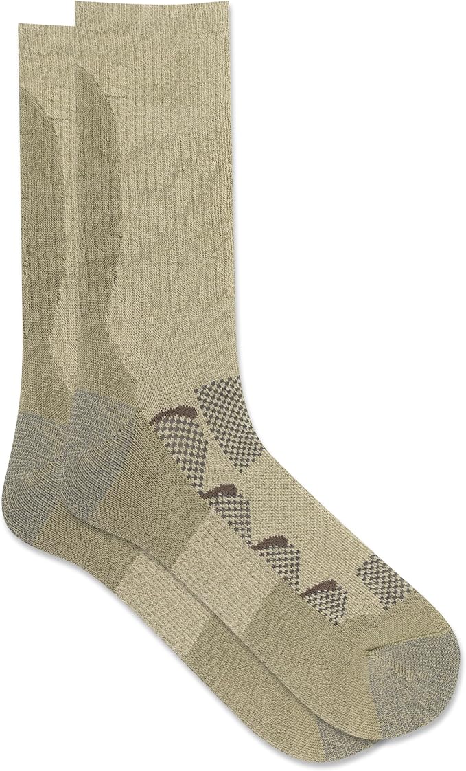 Merrell unisex-adult Men's and Women's Moab Hiking Mid Cushion Socks - Moisture Wicking & Arch Support