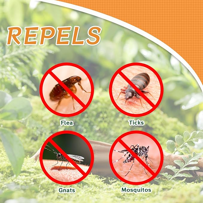 Mosquito Repellent, 24 Pack, Natural Insect Control for Indoor Outdoor, Patio, Yard, Camping (Peppermint)