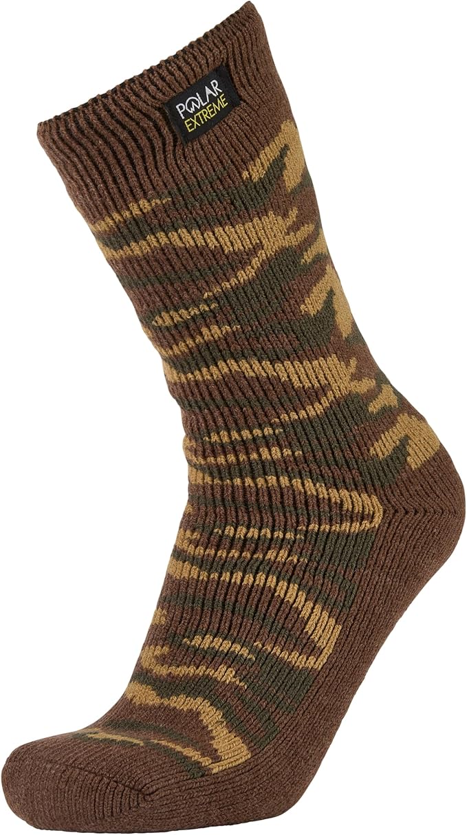 Thermal Hiking Socks – Cushioned, Insulated, Warm para Boots, Men & Women, One Size Fits Most 6-12, 2-Pack