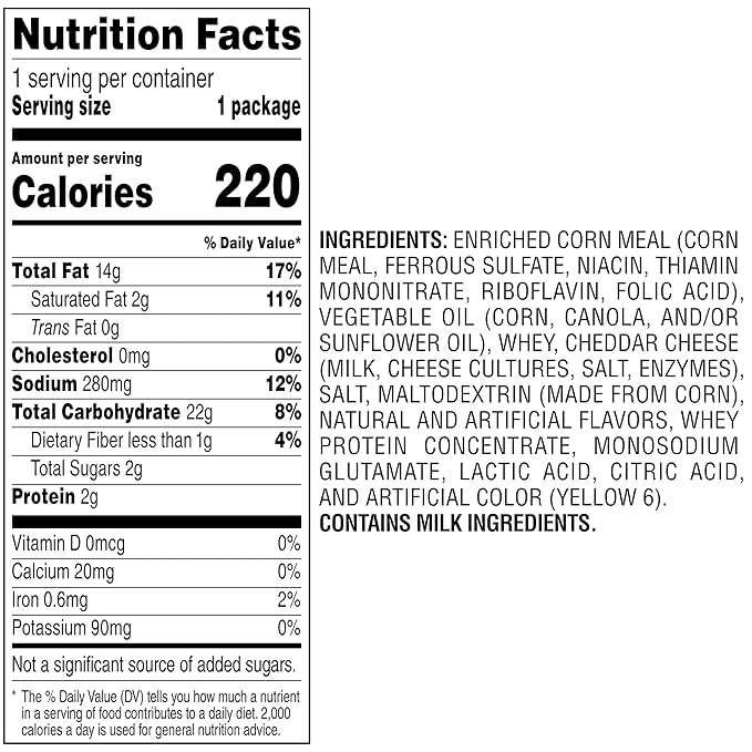 Cheetos Cheese Flavored Snacks, Puffs, 1.375 Ounce (Pack of 64)