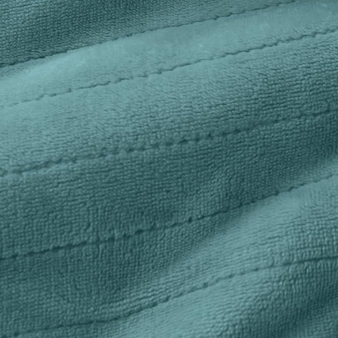 Bedsure Electric Blanket King Size - Dual Control Heated Blanket King Size, Fast Heating with 10 Time Settings & 10 Heat Settings, Warm Gift for Grandma (100x90 inches, River Blue)