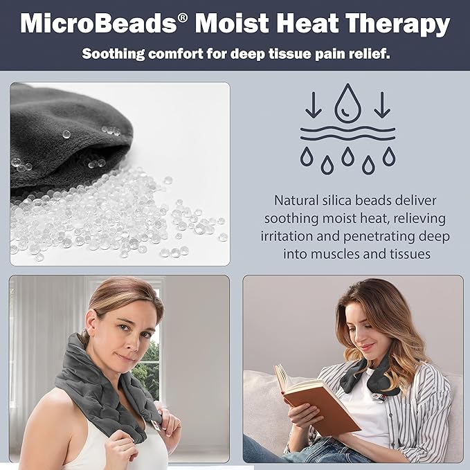 Core Products MicroBeads Moist Heat Therapy Pack - Cervical 5" X 25"