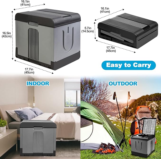 Portable Toilet Camping Toilets for Car Indoor Outdoor Commode Foldable Travel Potty for Camping,Tent,Hiking,Boating,Long Road Trips,Traffic jam,Home
