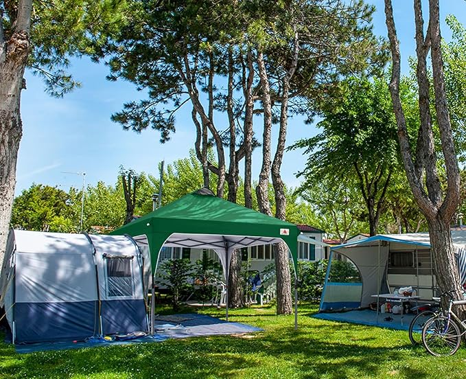 ABCCANOPY Outdoor Pop up Canopy Tent 10x10 Camping Sun Shelter-Series, Forest Green
