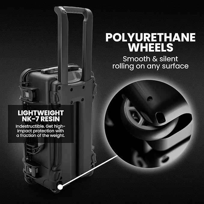 NANUK Wheeled Series 935 Lightweight NK-7 Resin Waterproof Protective Case