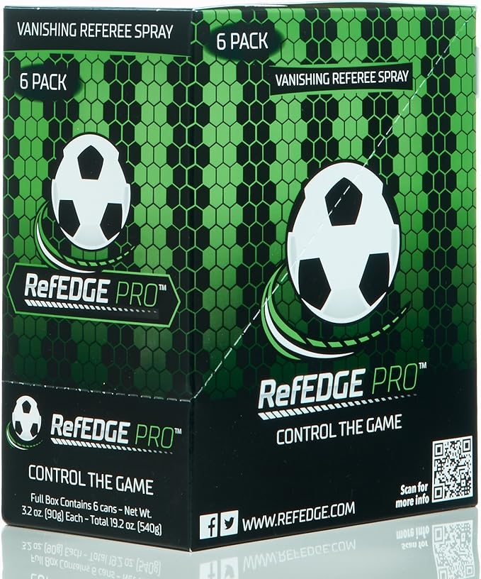 6-Pack - RefEDGE PRO Vanishing Referee Spray 3.2 oz