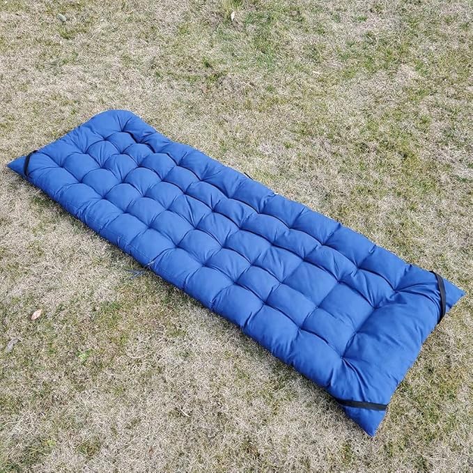 Camping Cot with Mattress Comfortable and Sturdy Load up to 450LB Cots for Sleeping Camping Bed Folding Cot with Carry Bag for Home Office Outdoor Vacation