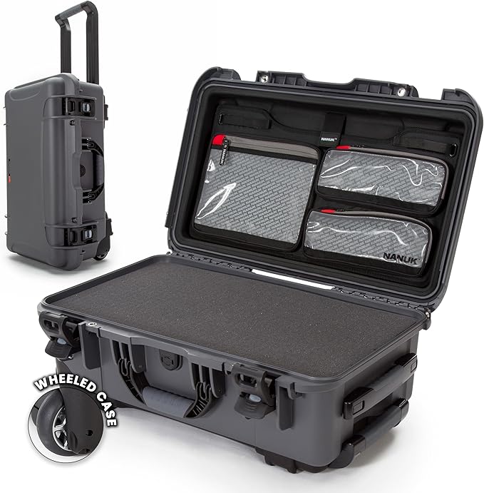 NANUK Wheeled Series 935 Lightweight NK-7 Resin Waterproof Protective Case