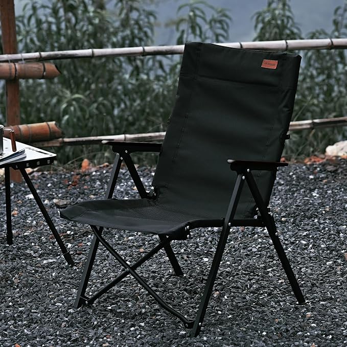 Folding Camping Chair, Portable Outdoor Lawn Chairs for Adults Heavy Duty for Beach, Fishing,Picnic,Concert Sports, Collapsible Camp Chairs