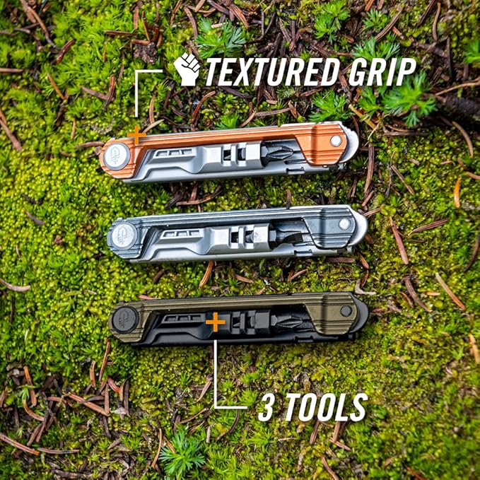 Gerber Gear Armbar Slim Drive Pocket Knife EDC Multitool with Screwdriver, Bottle Opener, Burnt Orange
