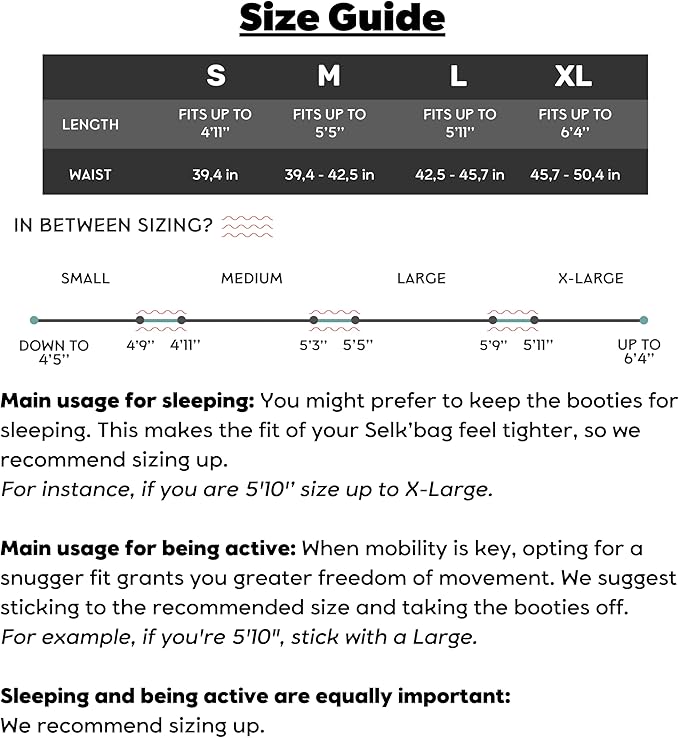 Selk'bag SWYTCH Original Wearable Sleeping Bag & Jacket | Convertible 2-in-1 Design, Water-Resistant, Eco-Friendly for Camping, Hiking, Travel, Skiing and Casual Use