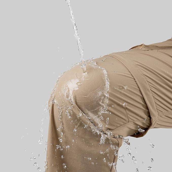 Gash Hao Mens Hiking Convertible Pants Outdoor Waterproof Quick Dry Zip Off Lightweight Fishing Pants