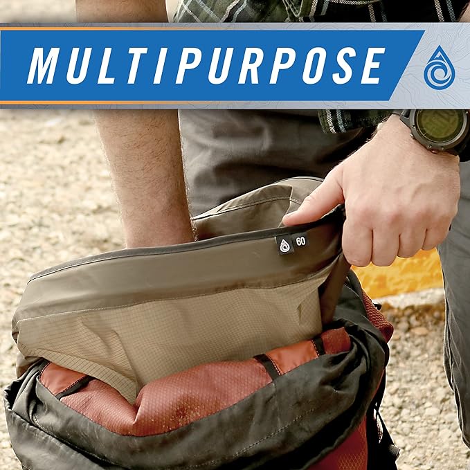 AquaQuest Rogue Dry Bag – 10L Woodland Camo – 100% Waterproof Roll Top – Tactical Gear Sack