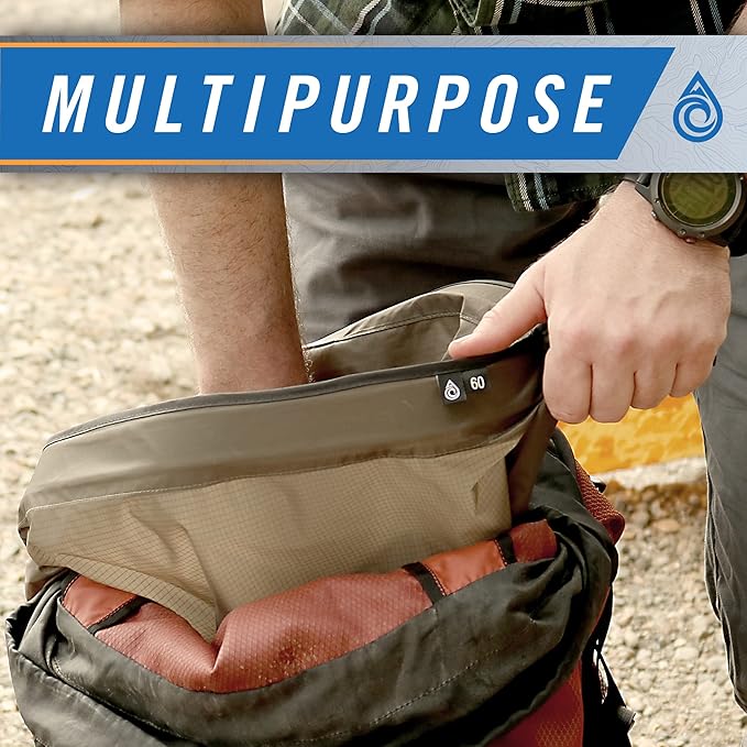AquaQuest Rogue Dry Bag – 30L Olive Drab – 100% Waterproof Roll Top – Survival Dry Bag