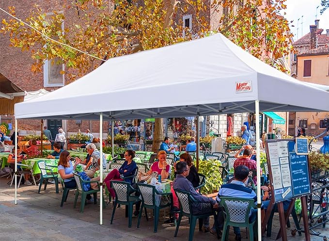 MASTERCANOPY Pop Up Canopy Tent Commercial Grade 10x20 Instant Shelter (Navy Blue)